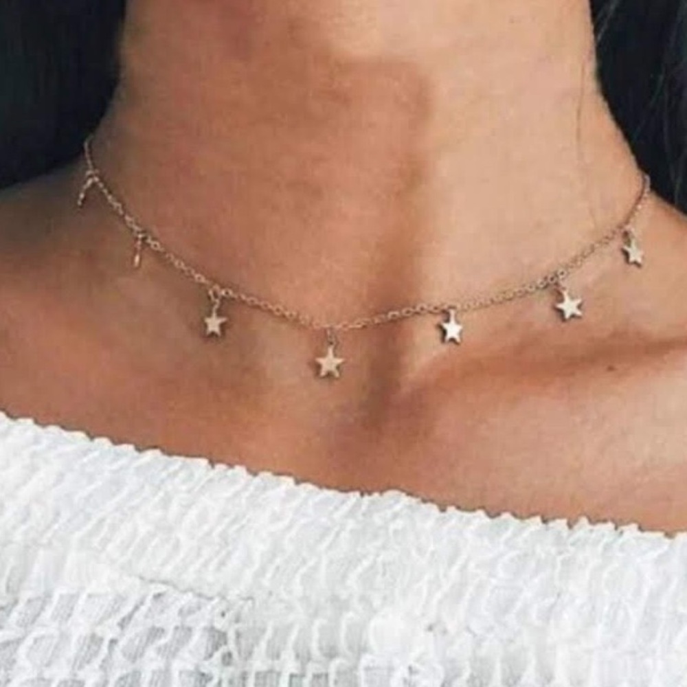 ❗️Last one❗️NWT Gold Star Choker - Picture 2 of 4